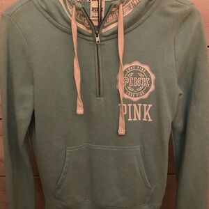 Victoria's Secret PINK Half Zip Hoodie